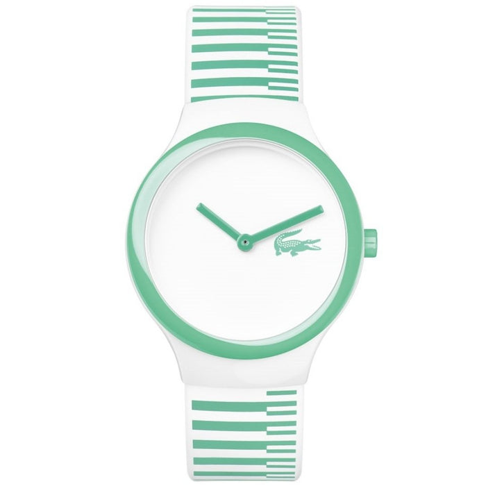 Lacoste Goa New White Silicone Unisex Watch - 2020117