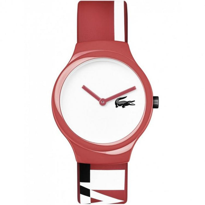Lacoste The Goa Red, White & Navy Silicone Kids Watch - 2020130