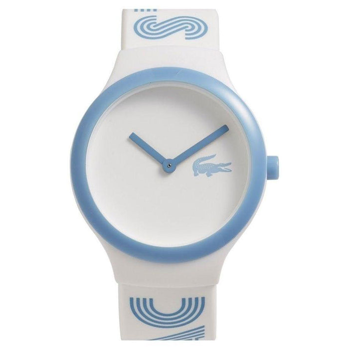 Lacoste The Goa White & Blue Silicone Kids Watch - 2020105