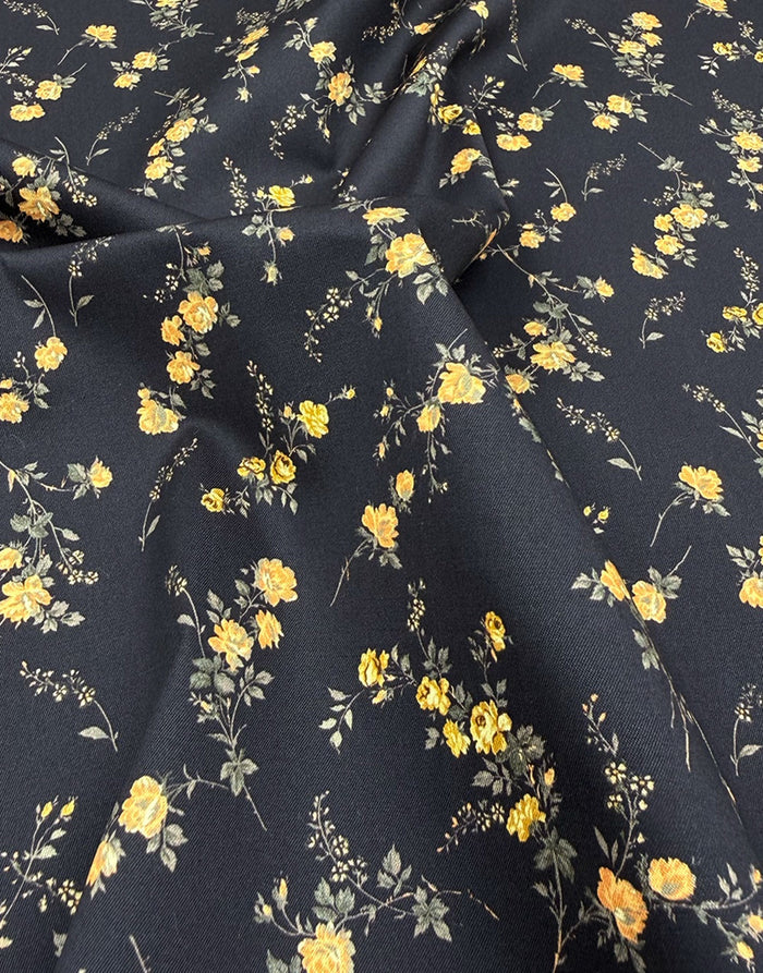 Liberty Fabrics Stretch Gabardine Cotton Fabric, Elizabeth A
