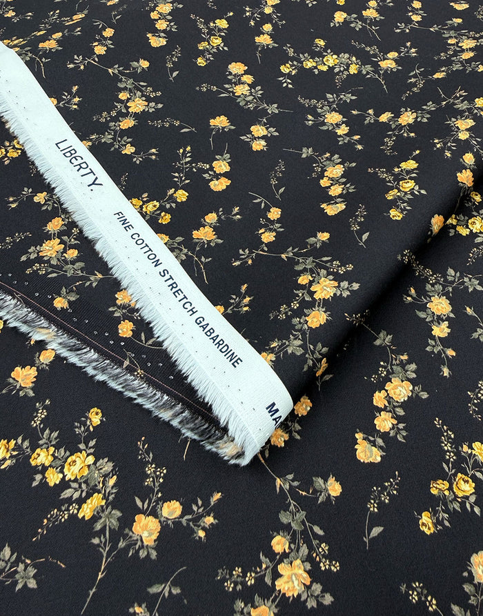 Liberty Fabrics Stretch Gabardine Cotton Fabric, Elizabeth A