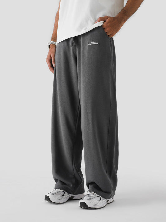 Graphite Grey Baggy Trouser – Live In Pants | GROOVY Pakistan