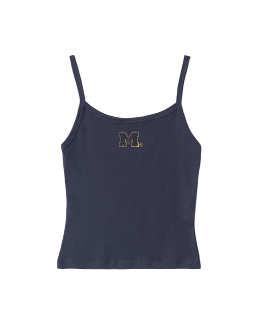 M Rhinestone Everyday Tank