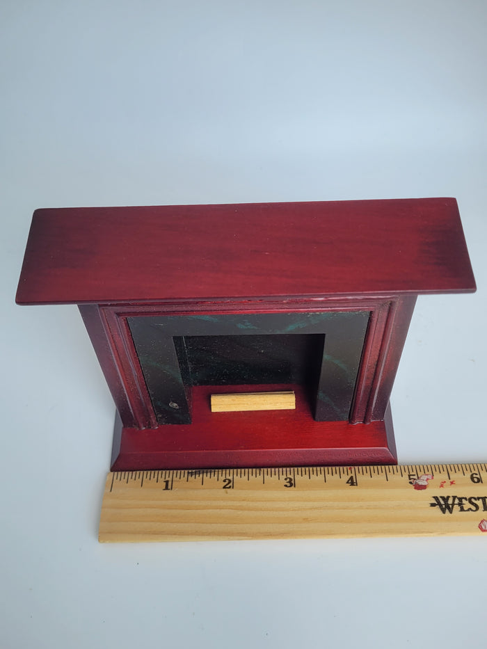 Mahogany Fireplace - Discontinued