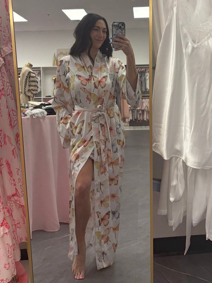 Maxi Robe - Pastel Wings - Intimate Whispers