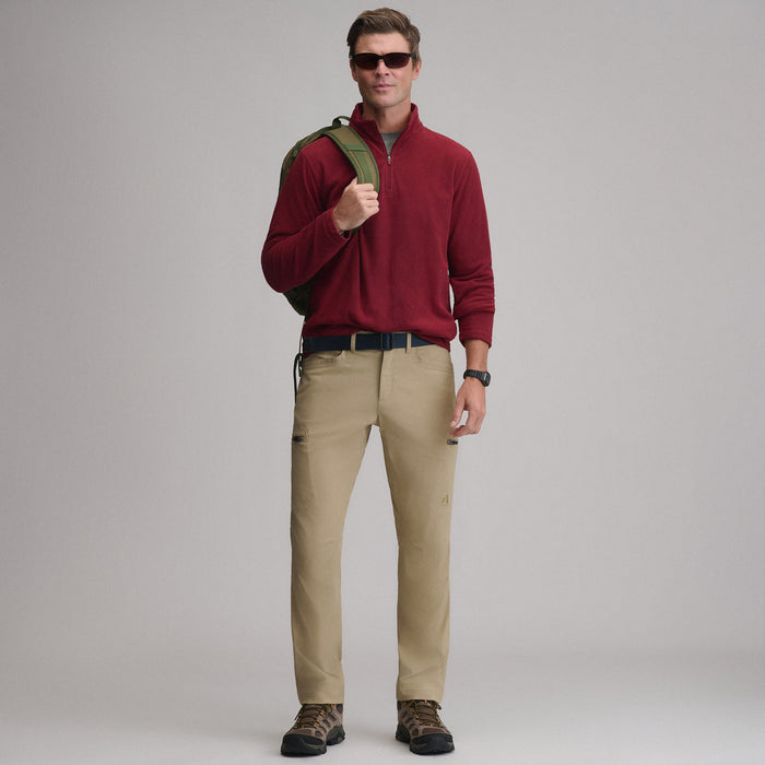 Men's Quest 1/4-Zip Fleece Pullover-Blossom-4