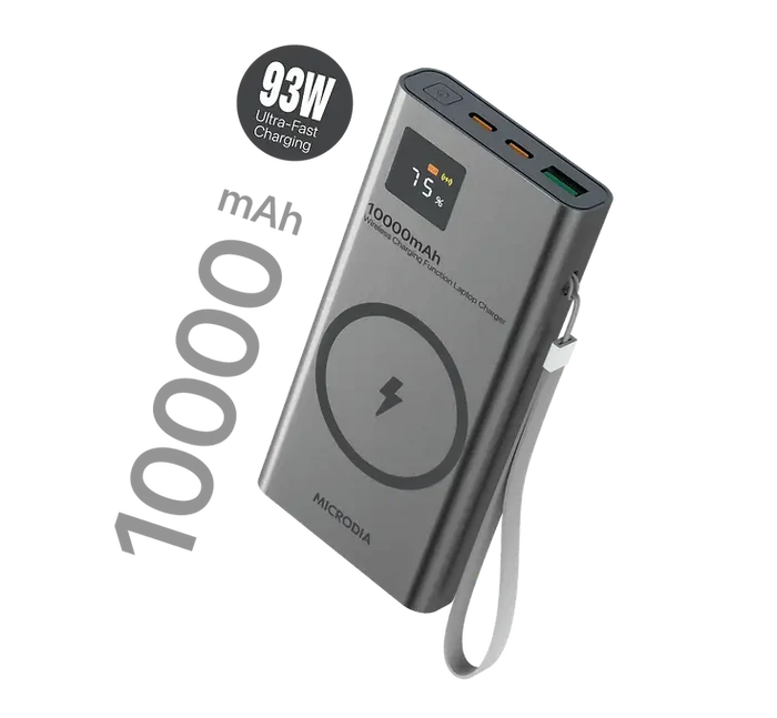 SNAPPower™ MagGo LCD 10000mAh 93W.
