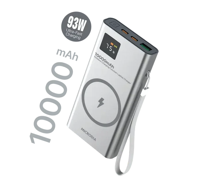 SNAPPower™ MagGo LCD 10000mAh 93W.