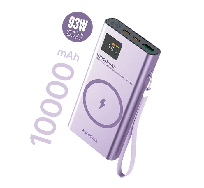 SNAPPower™ MagGo LCD 10000mAh 93W.