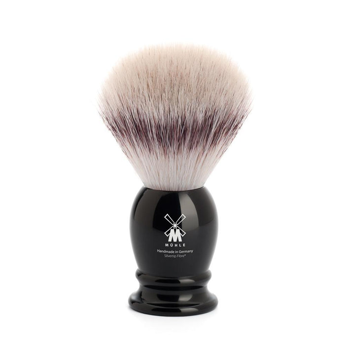 MÜHLE Classic Medium Black Silvertip Fiber Shaving Brush