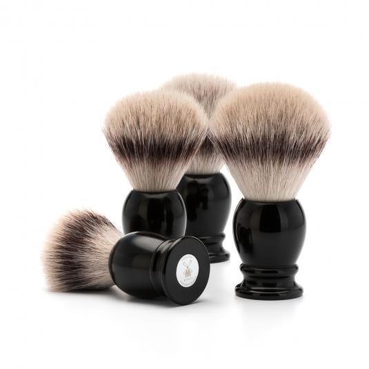 MÜHLE Classic Medium Black Silvertip Fiber Shaving Brush