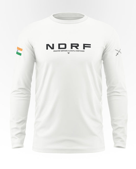 NDRF Cotton Full Sleeve T-shirt