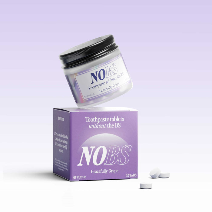 NOBS Toothpaste Tablets (Gracefully Grape)