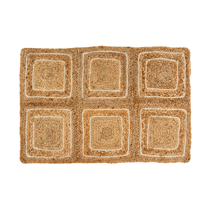 NS Geo Jute Rug 2'x 3'