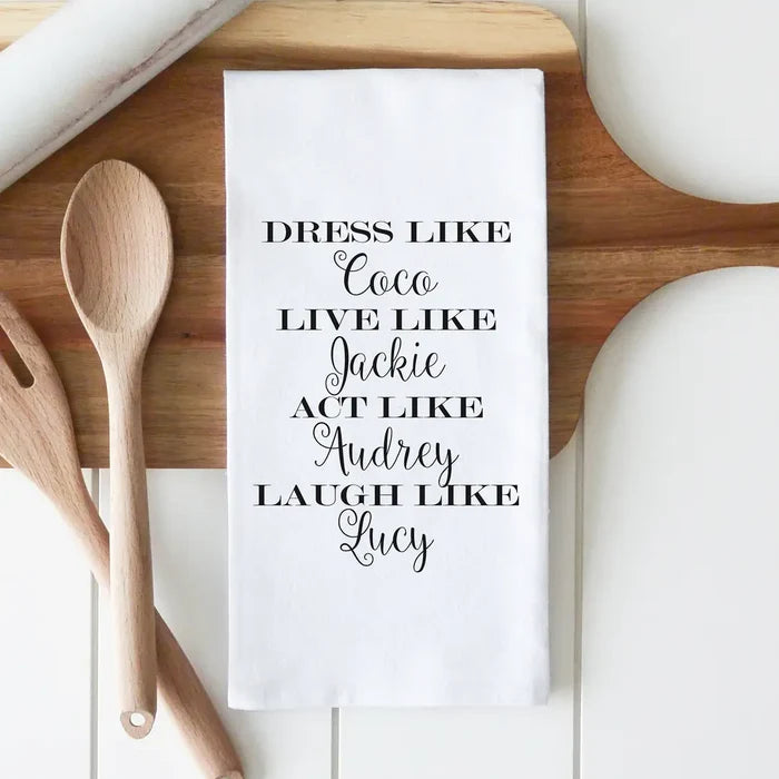 NS Kitchen Towel - Coco, Audrey, Lucy