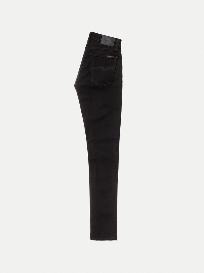 Nudie Jeans Co - Thin Finn Dry Cold Black - Jean Slim Noir-Pantalons et Shorts-112303