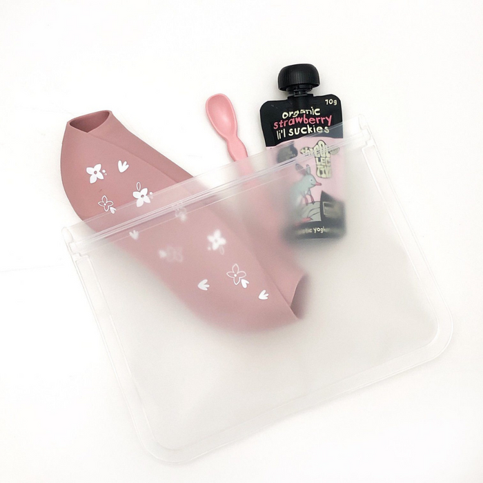 Go-For-Zero-Australia-One-Chew-Three-Australia-Silicone-Catch-Bibs-Five-Colours-Water-Proof-Bag-Storage