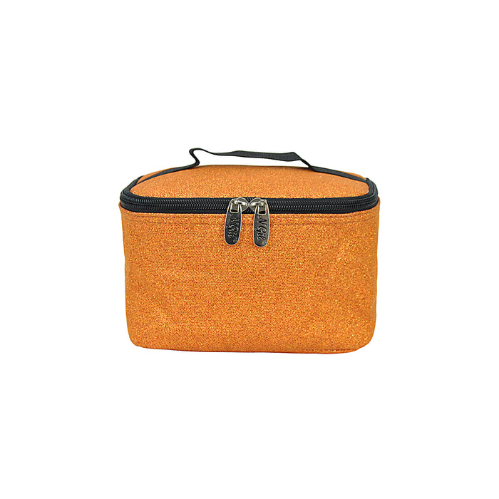 Orange Glitter NGIL Cosmetic Case