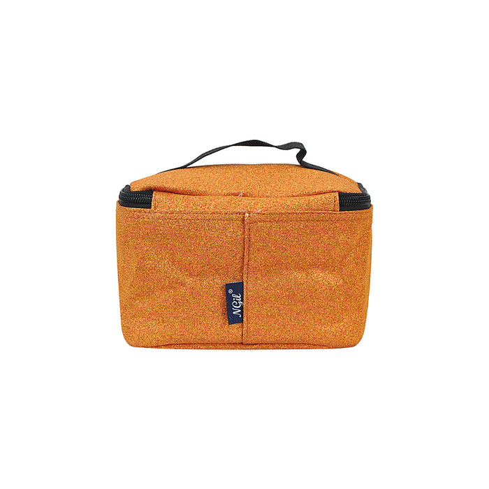 Orange Glitter NGIL Cosmetic Case