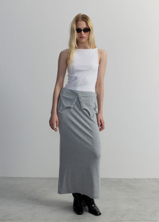 OVERLAY MAXI SKIRT
