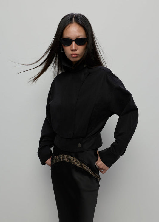 OVERSIZED CROP JACKET
