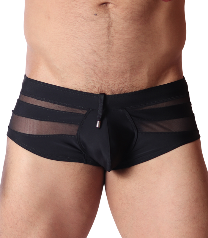 Panel Black Swim Brief de Gigo Underwear