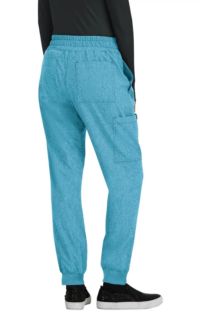 Pantalón Mujer Koi Basics Gemma Mujer Heather Electric Blue Jogger