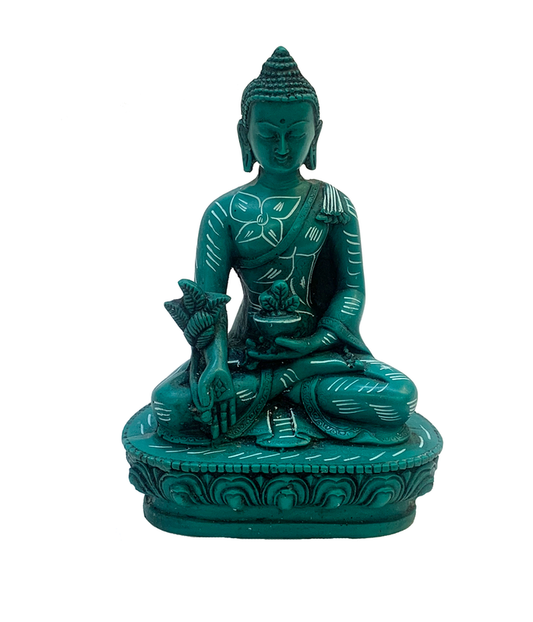 Persian Green Raisin Buddha Statue