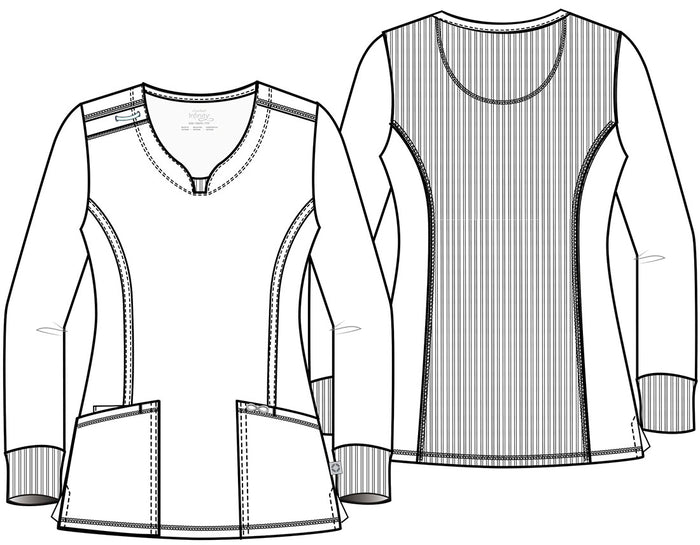 PFA Filipina Manga Larga Mujer Cherokee Infinity Mod.CK781A Wine