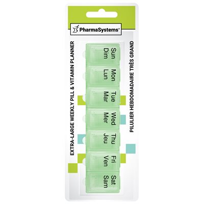 PharmaSystems: Weekly Pill & Vitamin Planner