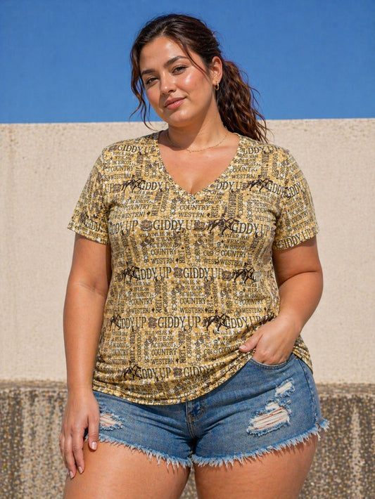 Plus Size Shirt Top Short Sleeve Basic Crop Top T-shirt Tank