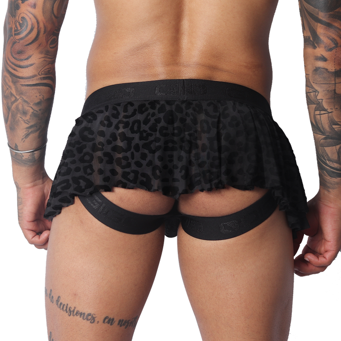 Plush Skirt vista posterior de Gigo Underwear