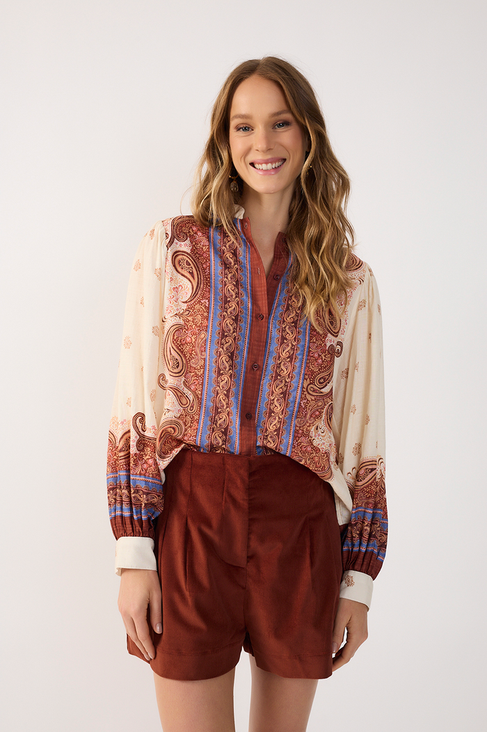 Poema Print Shirt_2