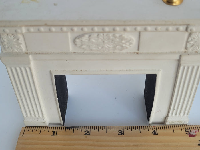 Pre-Owned Fireplace with Candle - As Is Condition