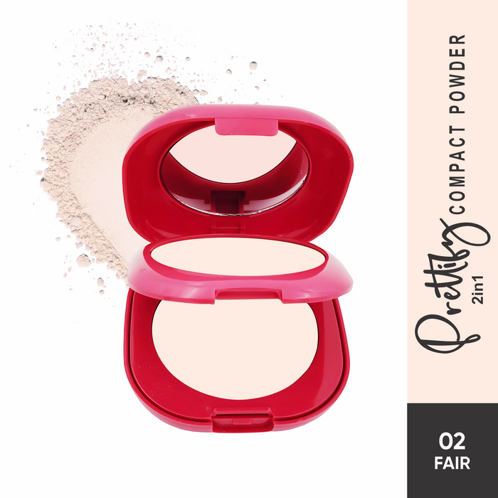 PRETTY 2-IN-1 COMPACT POWDER