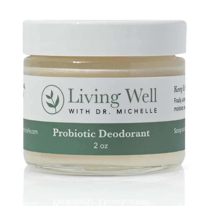 Living Well Probiotic Deodorant jar