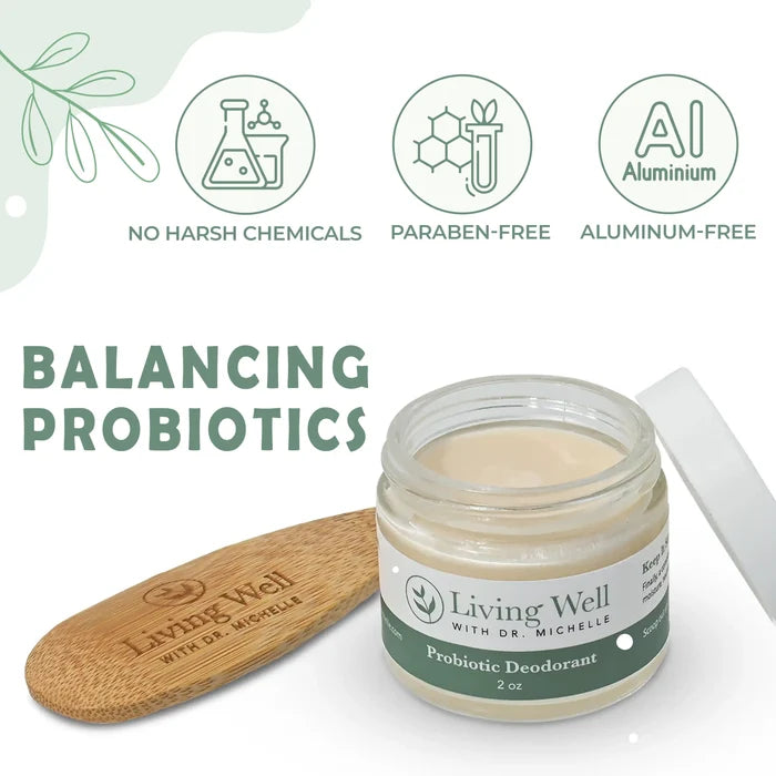 Living Well Probiotic Deodorant lifestyle