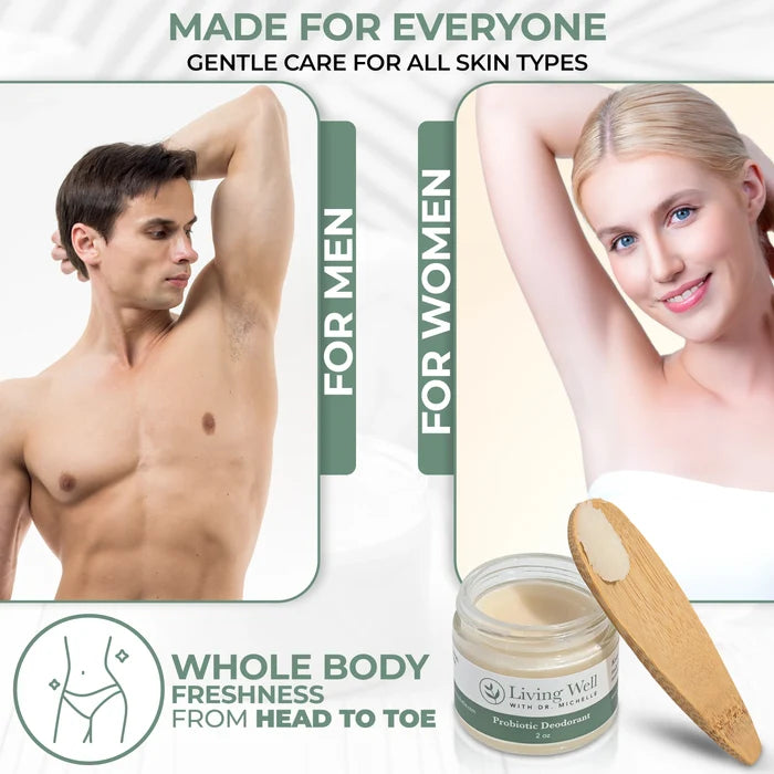 Living Well Probiotic Deodorant ingredients
