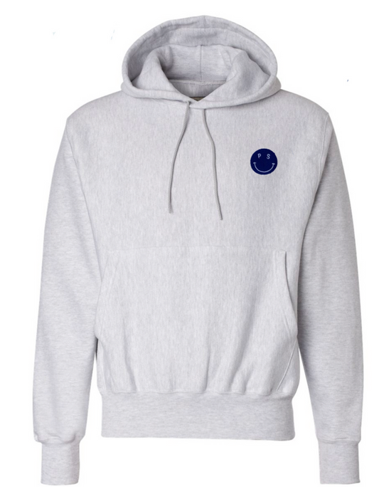 PS Smiley Champion Hoodie - Recess Apparel LLC
