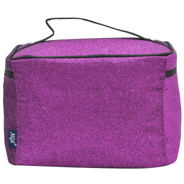 glitter cosmetic case, NGIL makeup bag, large train case, cheer makeup organizer, dance cosmetic bag, gymnastics toiletry case, beauty pageant makeup case, competition makeup organizer, travel cosmetic train case, glitter top handle case, monogram makeup bag, brush holder case, mirror cosmetic pouch, canvas glitter case, sparkle makeup organizer, cheerleader toiletry bag, dancer makeup case, team mom beauty bag, glitter travel case, glam cosmetic tote, large glitter makeup box