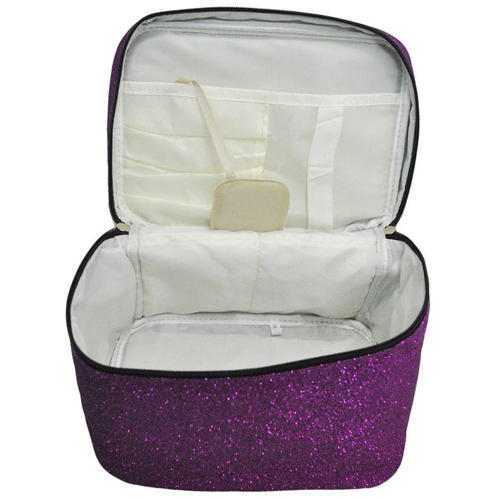 glitter cosmetic case, NGIL makeup bag, large train case, cheer makeup organizer, dance cosmetic bag, gymnastics toiletry case, beauty pageant makeup case, competition makeup organizer, travel cosmetic train case, glitter top handle case, monogram makeup bag, brush holder case, mirror cosmetic pouch, canvas glitter case, sparkle makeup organizer, cheerleader toiletry bag, dancer makeup case, team mom beauty bag, glitter travel case, glam cosmetic tote, large glitter makeup box