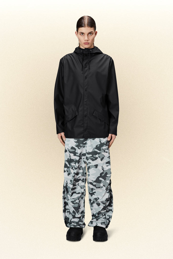 Rains - Jacket Black - Veste imperméable noire - UNISEXE-Vestes et Manteaux-12010