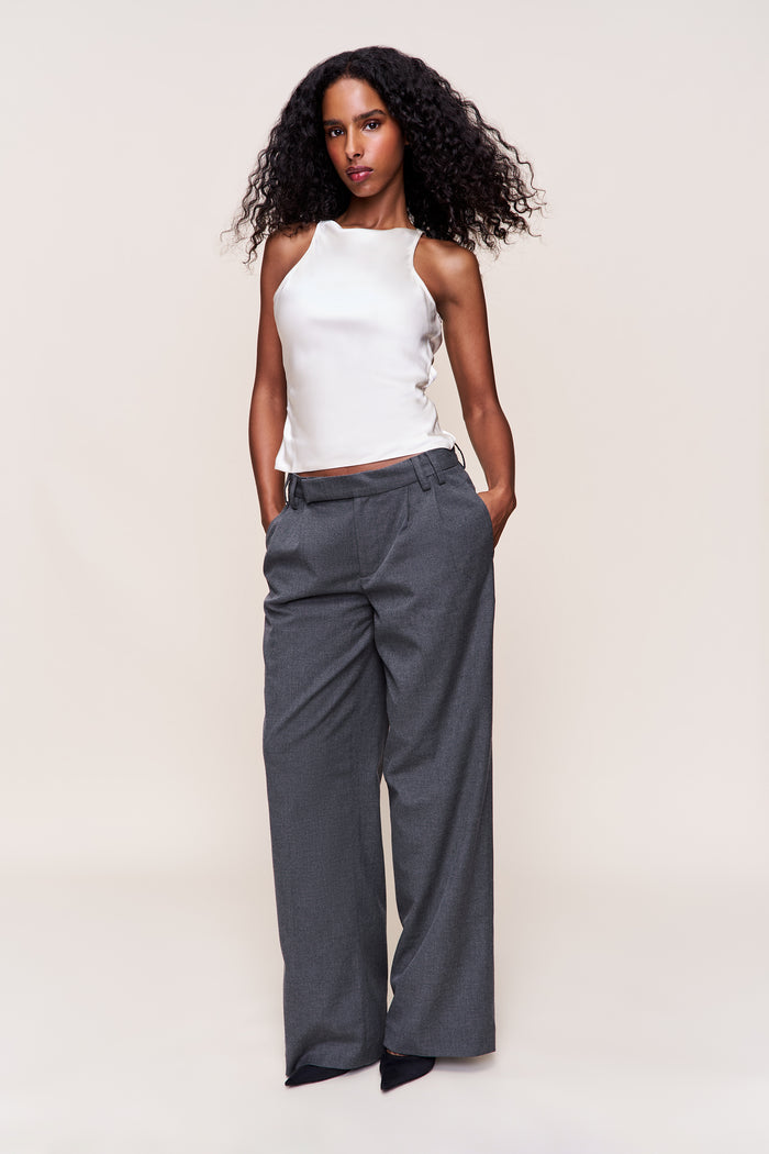 Regine Cowl Neck Top in Cream