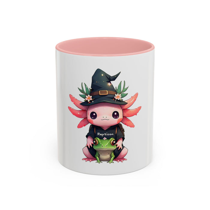 Repticon Accent Coffee Mug w/ Axolotl