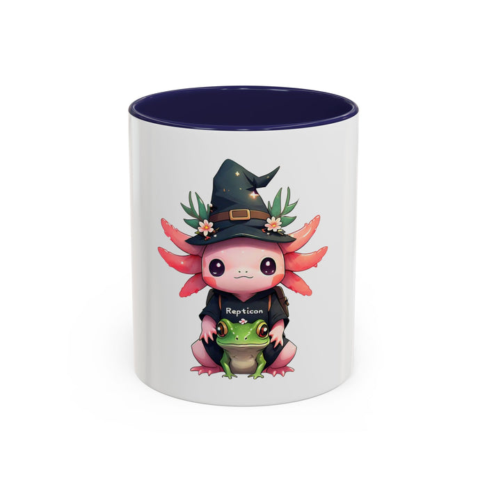 Repticon Accent Coffee Mug w/ Axolotl