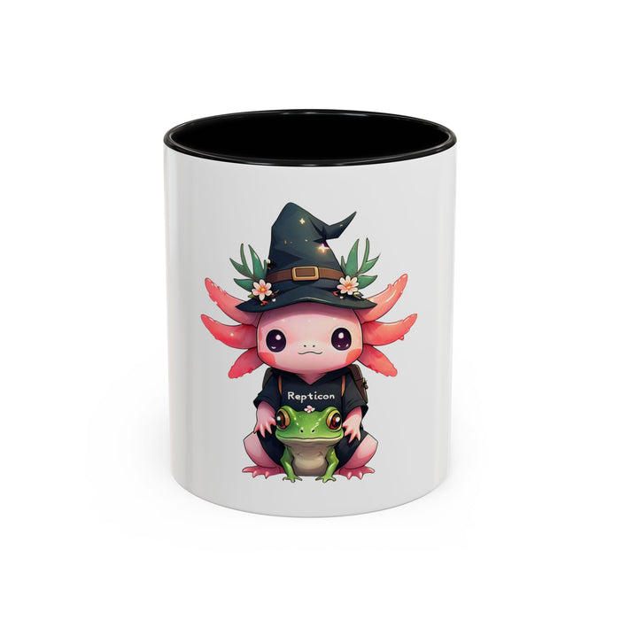 Repticon Accent Coffee Mug w/ Axolotl