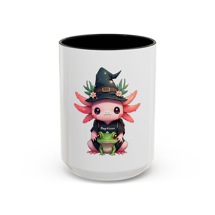 Repticon Accent Coffee Mug w/ Axolotl