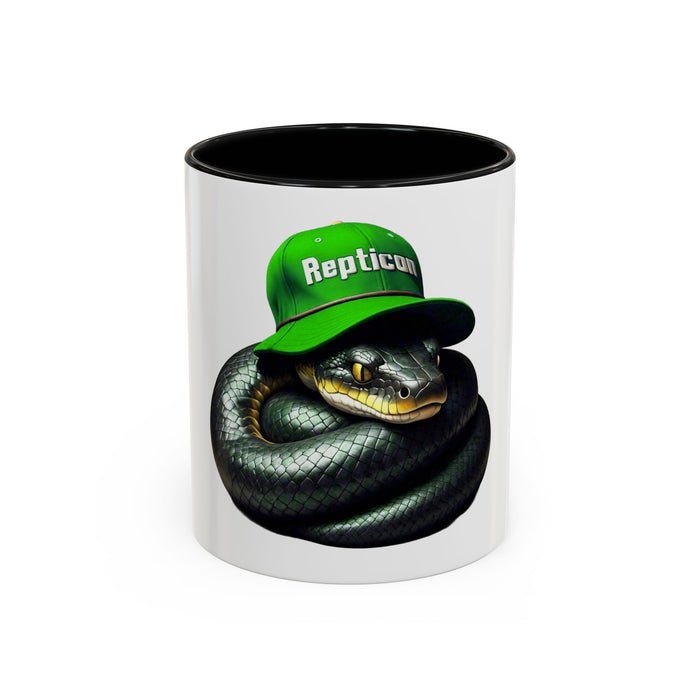 Repticon Accent Coffee Mug w/ Black Snake