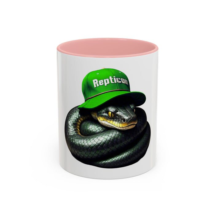 Repticon Accent Coffee Mug w/ Black Snake