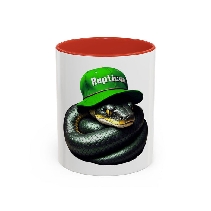 Repticon Accent Coffee Mug w/ Black Snake